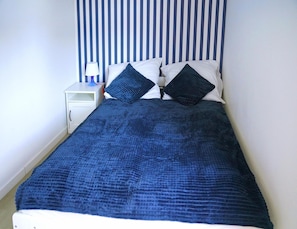 Apartamento | 2 quartos, roupa de cama