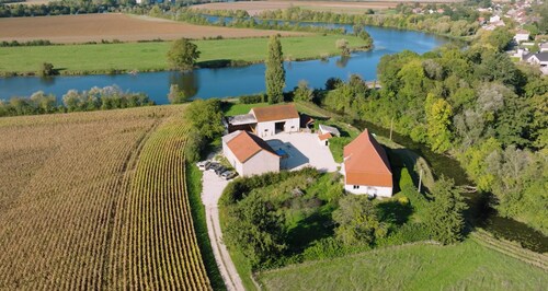 House by the Saône River