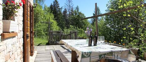 Restauration en plein air