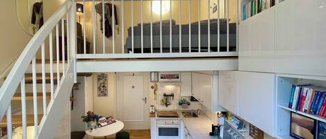 1 soverom, strykejern/-brett, wi-fi og sengetøy