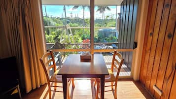 Appartement Standard, balcon, vue jardin | Terrasse/Patio