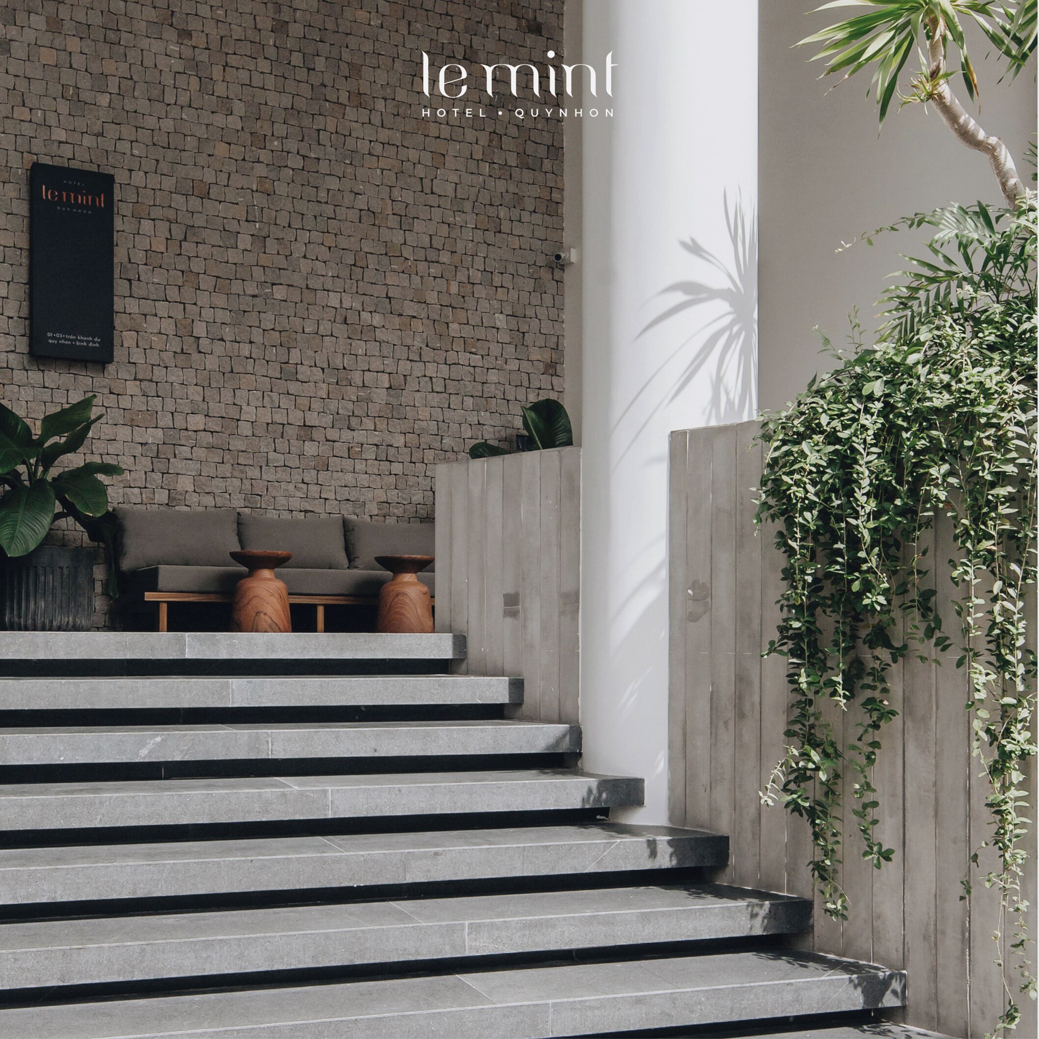 Façade de l’hébergement