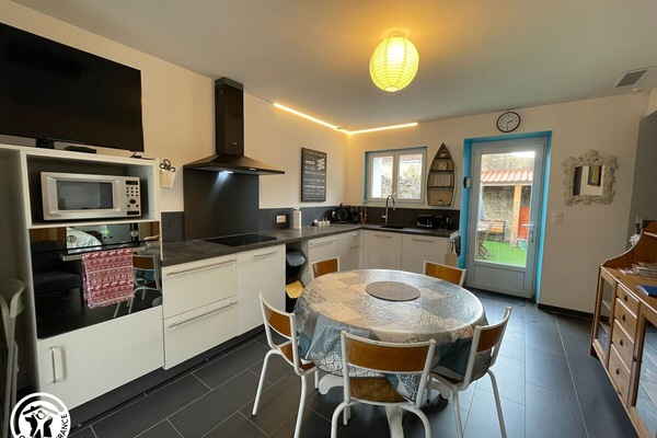 Gîte agréé Gîtes de France en Vendée : Séjour/cuisine