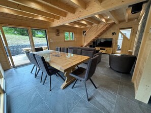 Dining - Individual chalet for 8 people with parking in Châtel (Châtel)