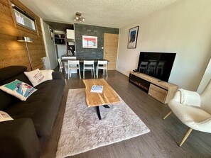TV - Appartement-pied des pistes -T3 -60 m2 -Garage _ Free WFI - Resort center (Les Deux Alpes)