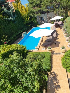 Ferienhaus | Pool | Innenpool, Außenpool