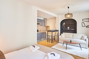 Apartment | Living area - Cosy Apartment Le Marais Center of Paris (Paris)