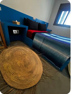 1 bedroom, iron/ironing board, bed sheets - The Maison Bleu room (TANGER)
