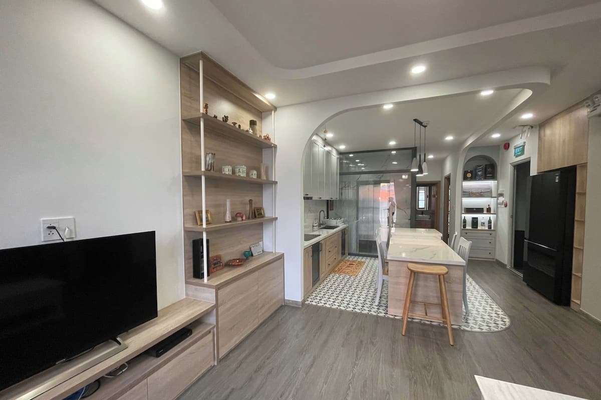 Apartamento Deluxe, 2 habitaciones, vistas a la playa | Escritorio y espacio para trabajar con un portátil