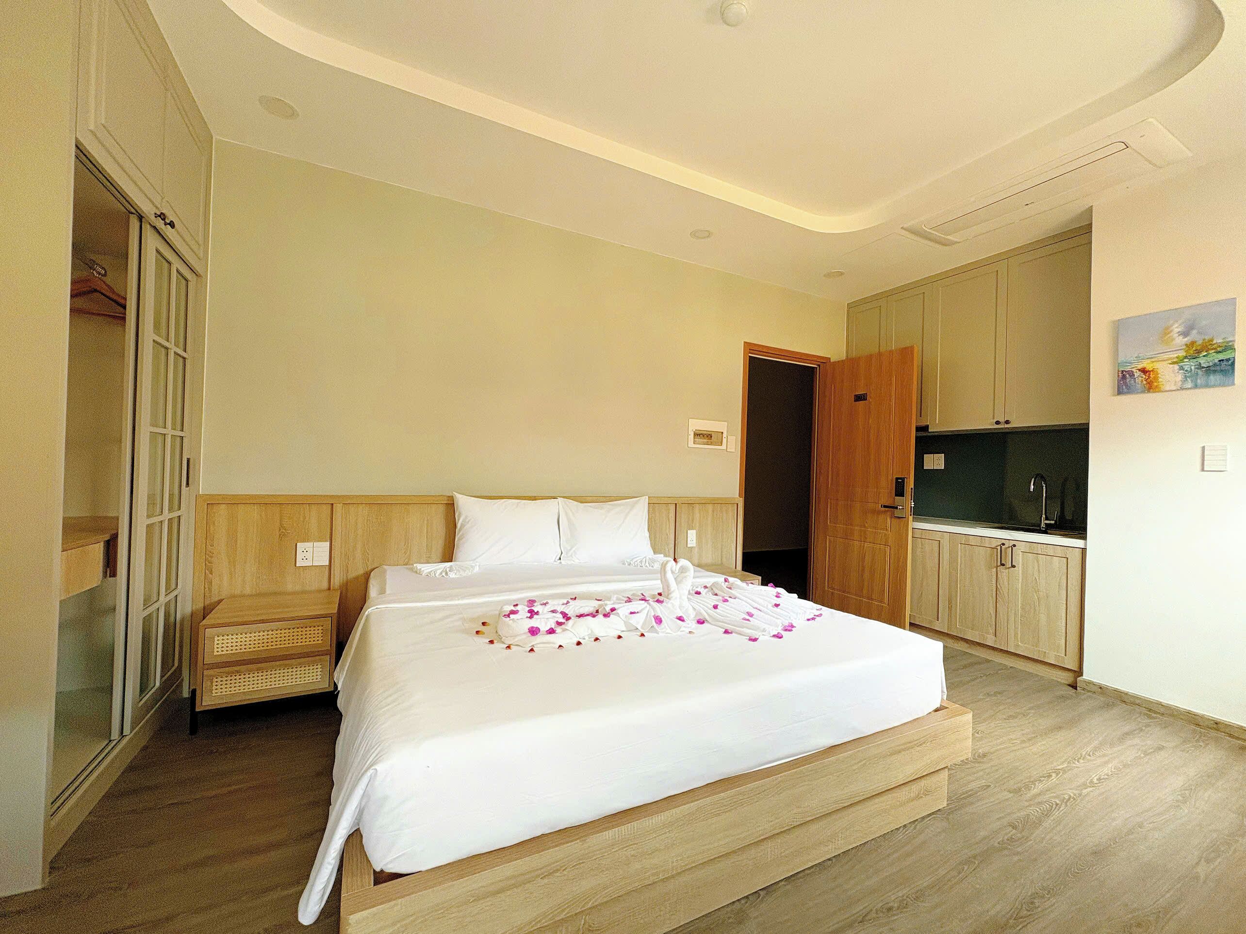 豪華雙人房, 城市景觀 | 書桌、筆電工作空間、隔音、熨斗/熨衣板