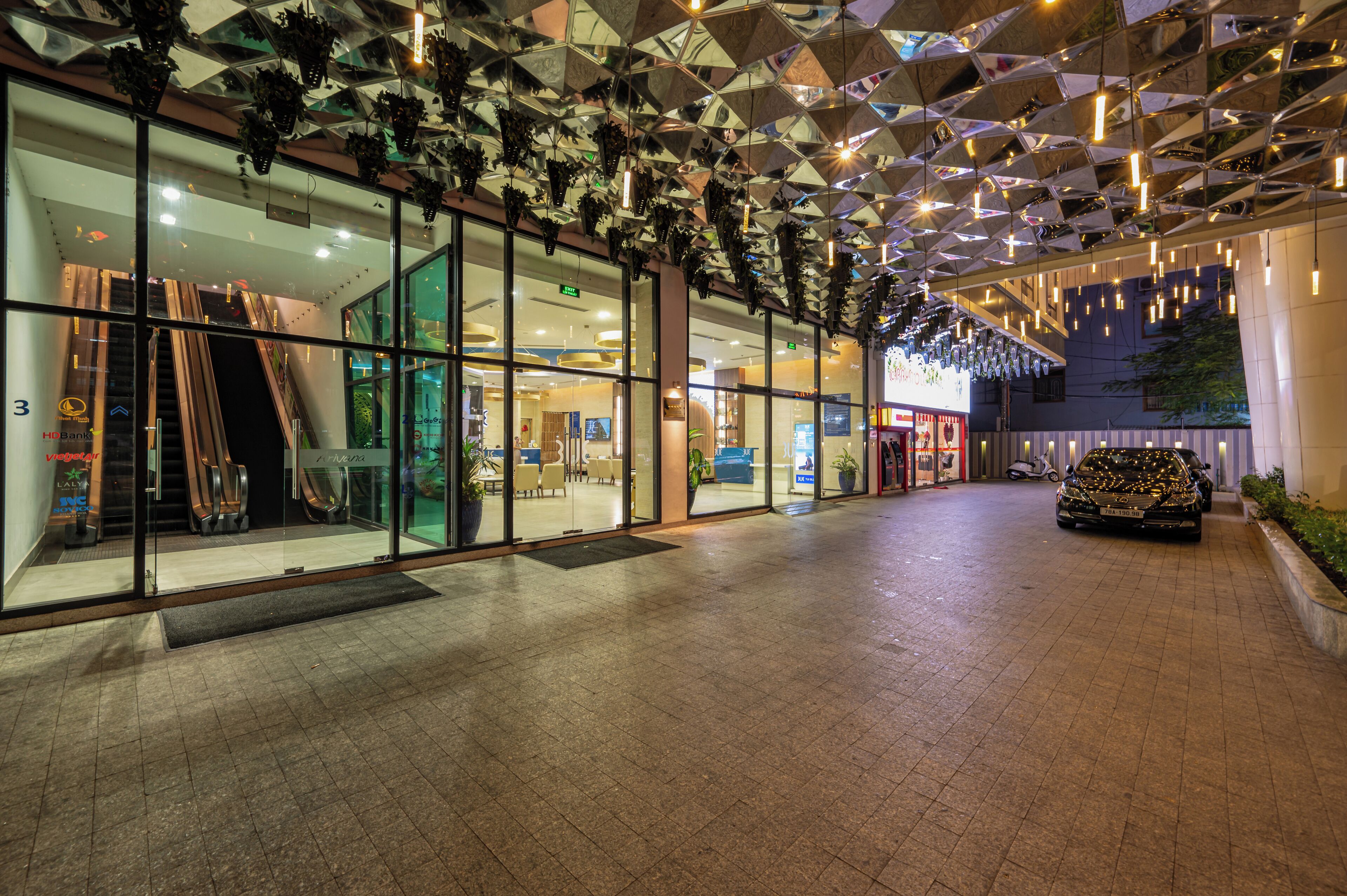 Fassade der Unterkunft