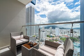 Junior Suite, City View | Balcony - Cosmo Condotel Nha Trang (Nha Trang)