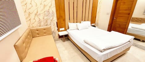 Superior Double Room | Premium bedding, desk, laptop workspace, soundproofing