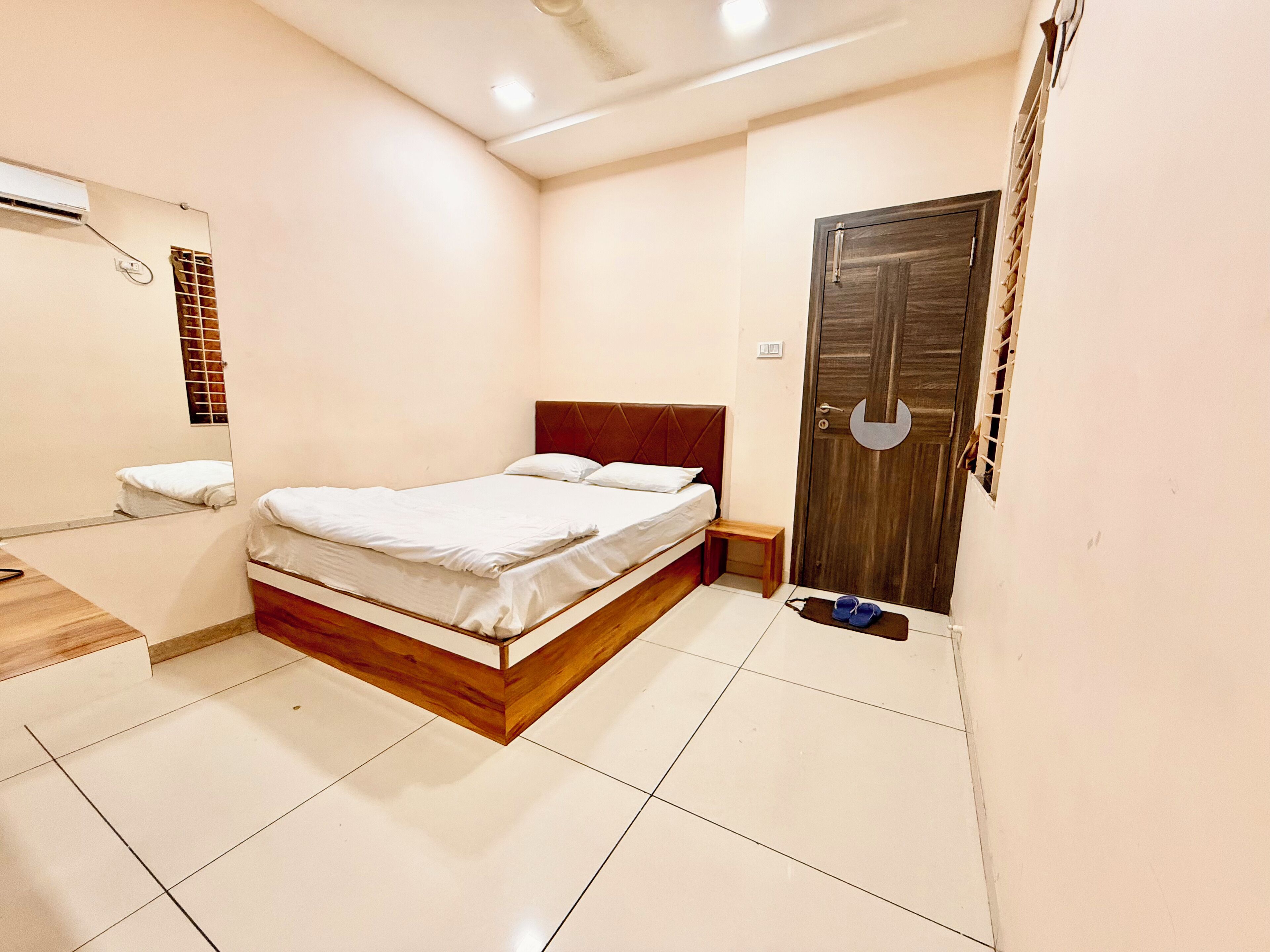 Shower, rainfall showerhead, bidet, soap