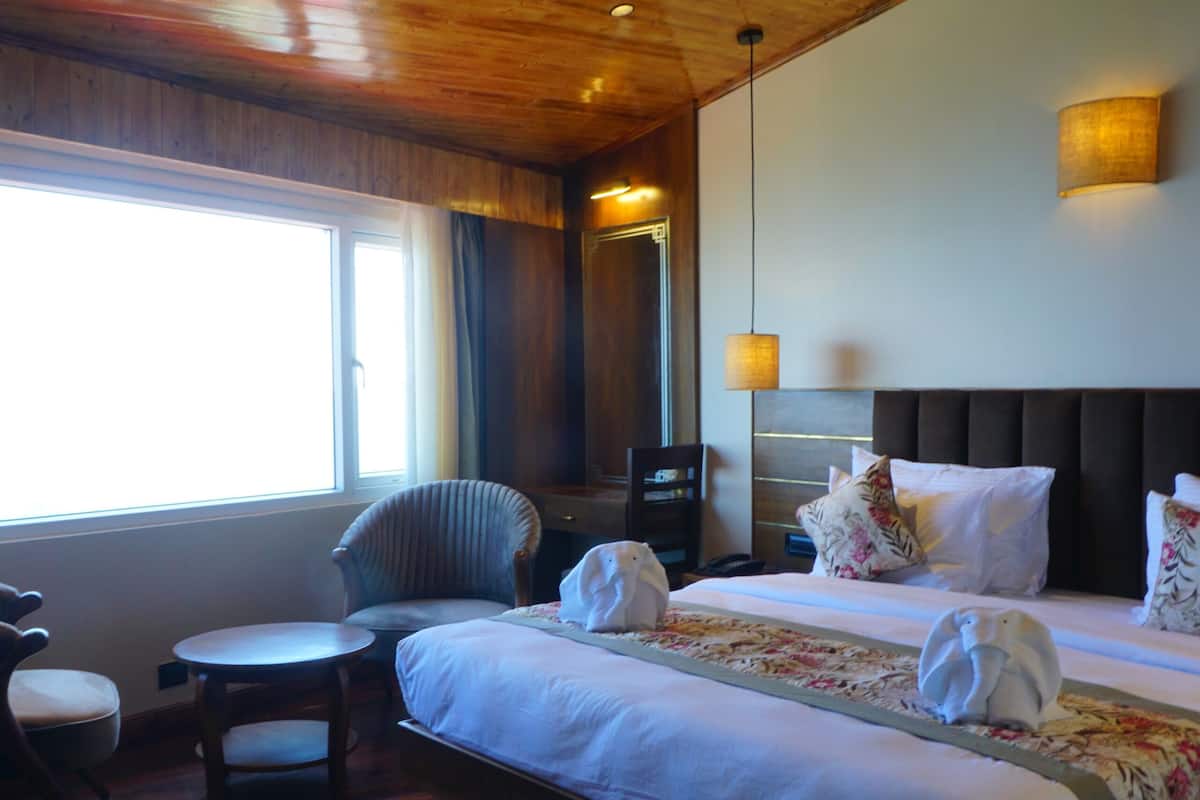 Premium Double Room, Mountain View | Desk, laptop workspace, soundproofing, free WiFi