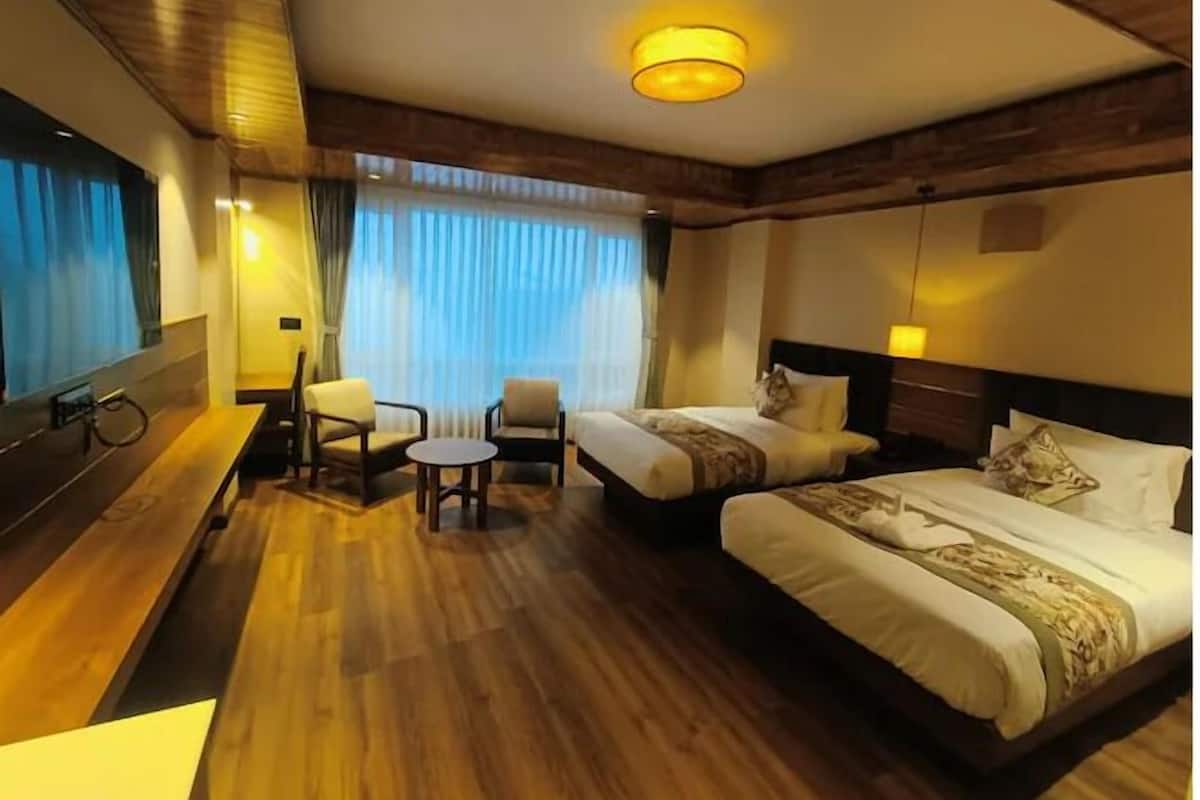 Habitación Deluxe con 2 camas individuales | Sistema de insonorización y wifi gratis