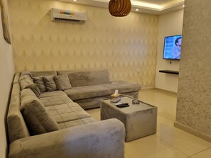 公寓, 2 间卧室, 无障碍, 吸烟房 | 客厅