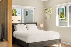 1 غرفة نوم ومكواة/لوح كي وواي فاي مجانًا وملاءات أسرّة