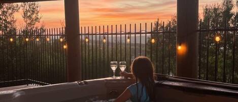 Bain à remous extérieur