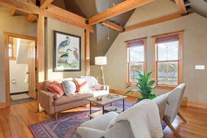 TV, fireplace, video games, books