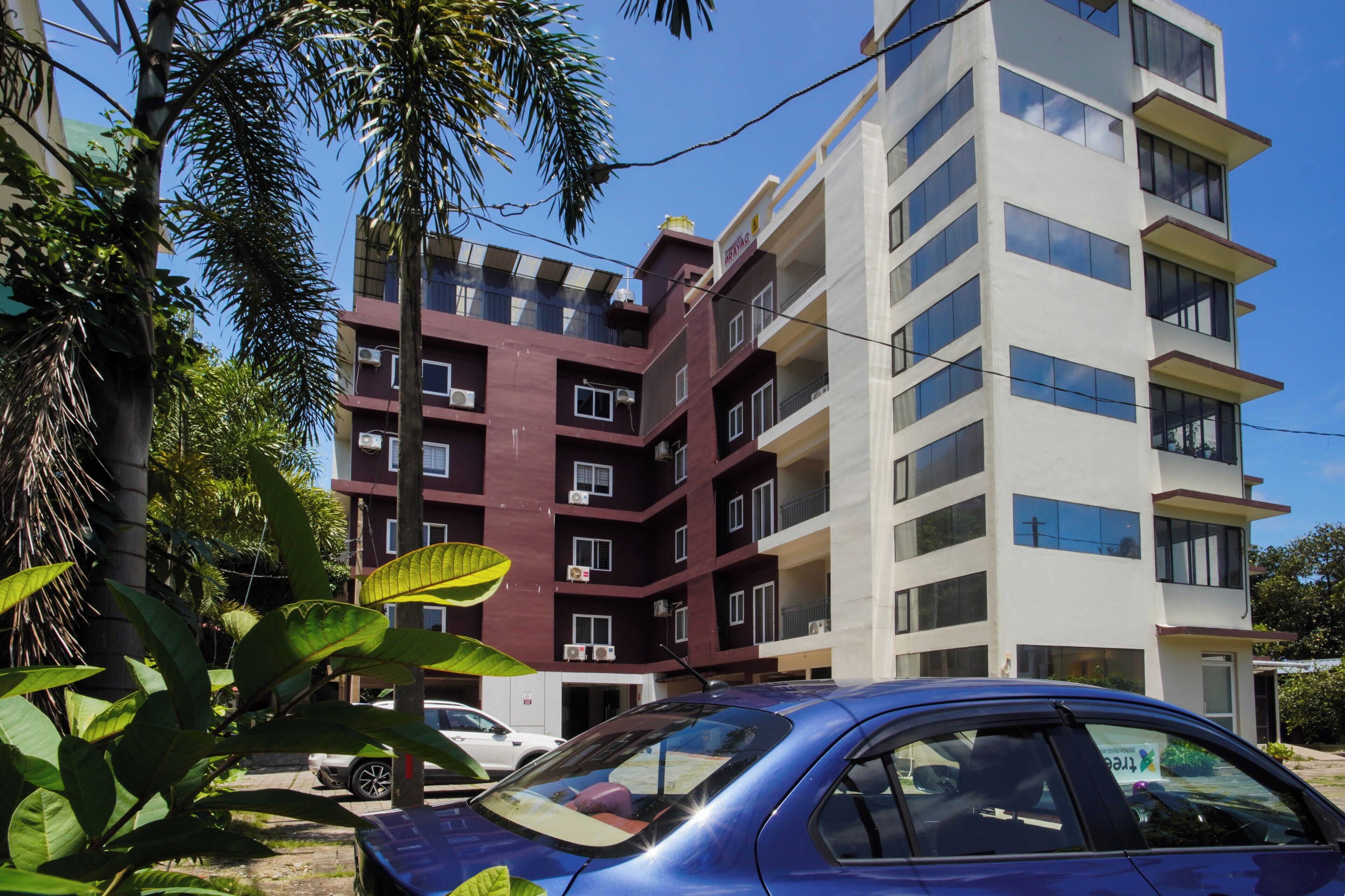 Fassade der Unterkunft