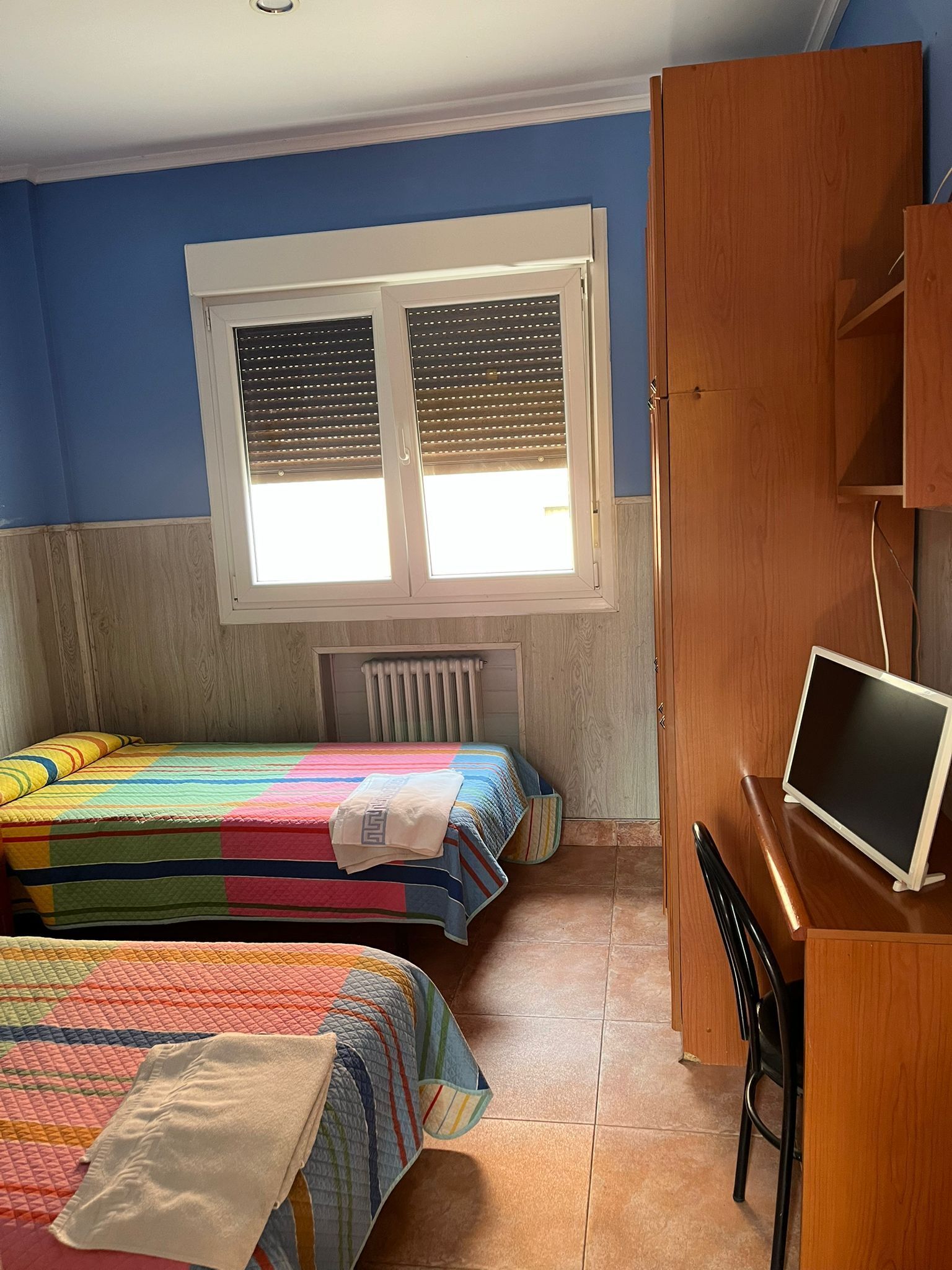 Habitación doble | Área de sala de estar