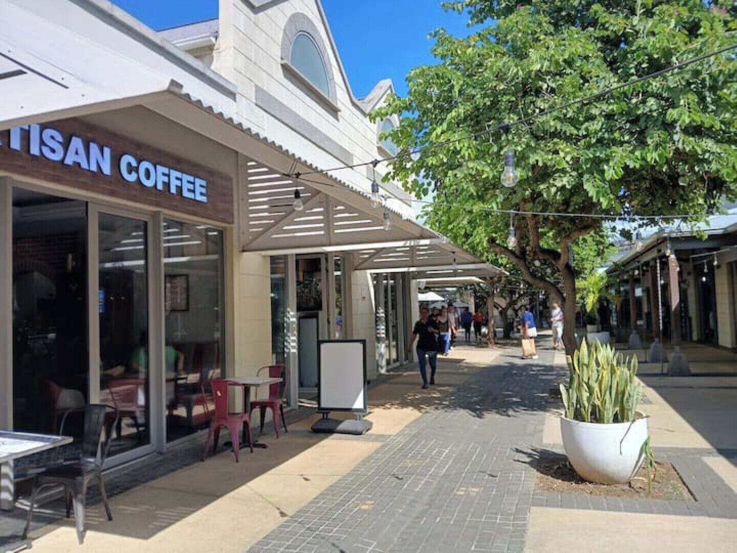 Udendørs spisemuligheder