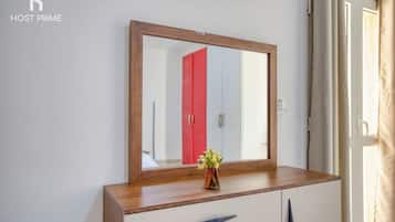 In-room safe, blackout curtains, iron/ironing board, free WiFi