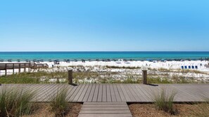 Accommodatie ligt op het strand