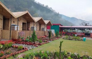 Premium Cabin, Balcony, Mountain View - The Jungle Mist Resort  (Rishikesh)
