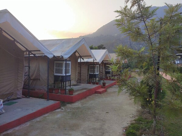 View from room - The Jungle Mist Resort  (Rishikesh)