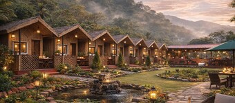 丛林薄雾度假村与静修地 | 位于瑞诗凯诗的豪华小屋、露营地和豪华露营