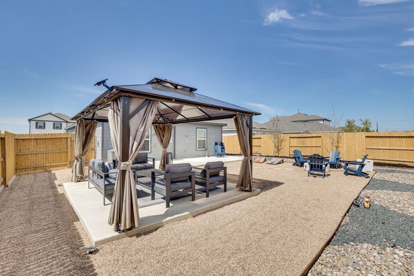 House (3 Bedrooms) | Interior - Game Room + Private Yard: Modern San Antonio Home (San Antonio)