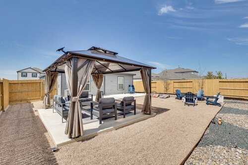 Game Room + Private Yard: Modern San Antonio Home