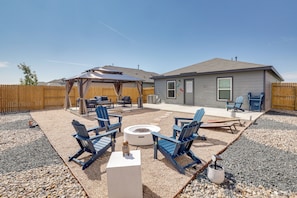 House (3 Bedrooms) | Front of property - Game Room + Private Yard: Modern San Antonio Home (San Antonio)
