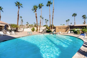 Interior - Pool & Hot Springs Access: Desert Oasis w/ Patio (Desert Hot Springs)
