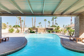 Interior - Pool & Hot Springs Access: Desert Oasis w/ Patio (Desert Hot Springs)