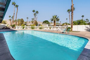 Interior - Pool & Hot Springs Access: Desert Oasis w/ Patio (Desert Hot Springs)