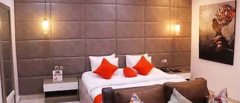 Chambre Junior, balcon, vue ville