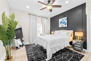 2 chambres, bureau, Wi-Fi, draps fournis