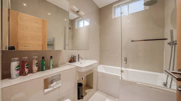 Hair dryer, towels