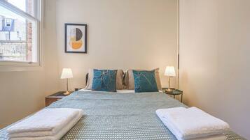 3 bedrooms, iron/ironing board, travel cot, free WiFi