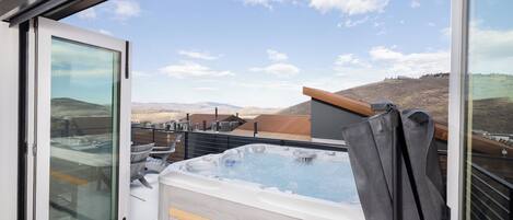 Bañera de hidromasaje exterior