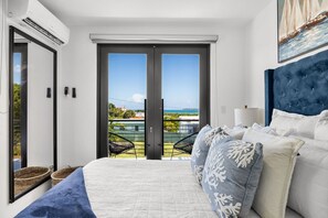 3 bedrooms, desk, iron/ironing board, travel cot