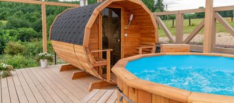 Luxury Cottages for 5 People, SPA Zone