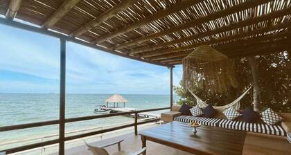 w Stunning 6BR Beachfront Villa in Rosario