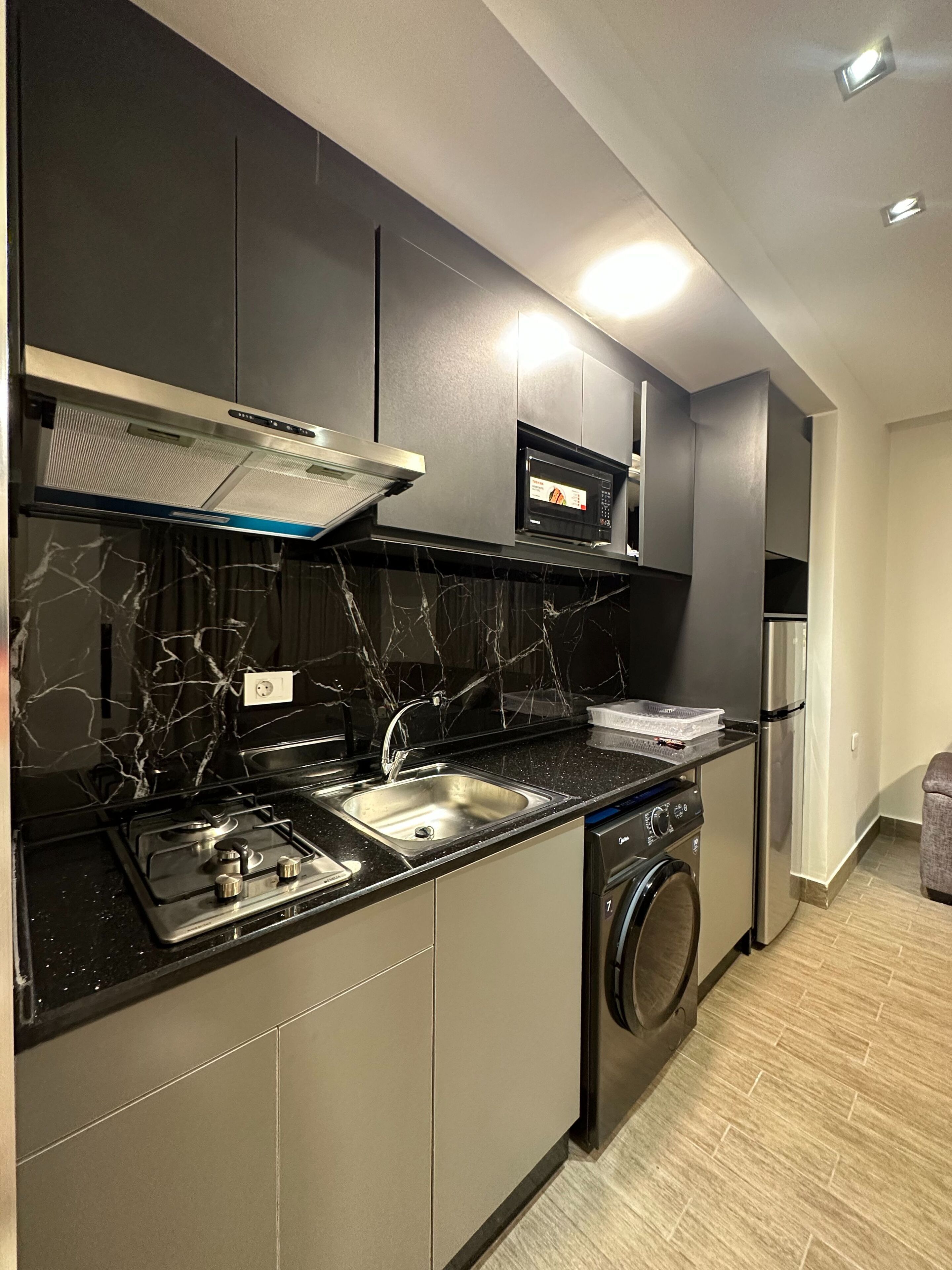 Apartamento, 1 quarto, acessível, para fumantes | Cozinha privada