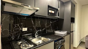 Apartamento, 1 quarto, acessível, para fumantes | Cozinha privada
