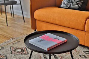 Apartment | Living area - Modern Apartment - 1br/4p - Canal St-martin (Paris)