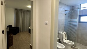Apartamento, 1 habitación, accesible para personas con discapacidad, fumadores | Baño